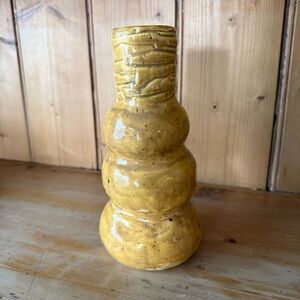 Unique vintage MCM studio pottery art piece.